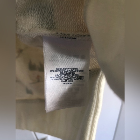 Lands End Serious Sweats Skiing Scene Crewneck - Picture 4 of 7